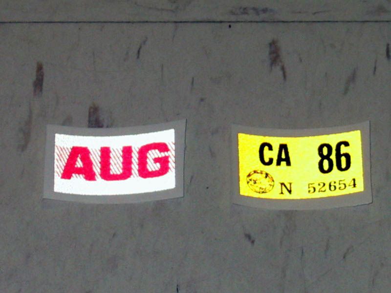 Back To The Future OUTATIME & 2015 License Plate Combo  