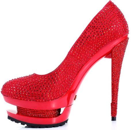 New Fashion Women Diamond Double Platform High Heel Shoes 3 colors 