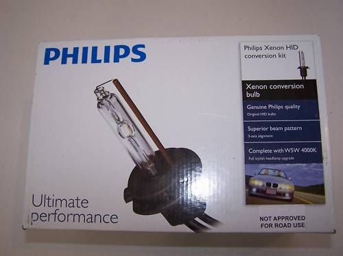 Philips H4 complete HID kit , 6000K, 300% more light  