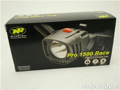 12 NiteRider Pro 1500 LED RACE   Cycling Light   NEW  