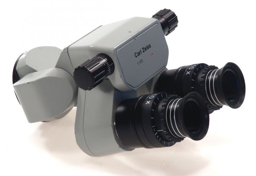 ZEISS OPMI SURGICAL MICROSCOPE 0 180 BINOCULAR TUBE f=170 T* 10x 