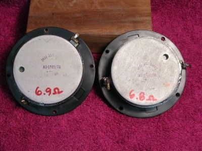 pair Vintage Philips Tweeters AD 0160 / T8  