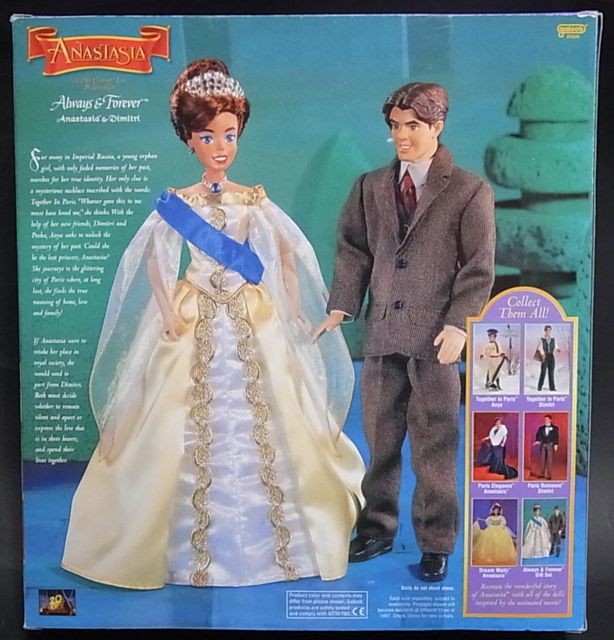 Anastasia & Dimitri Doll 12 1997 Always & Forever Set  