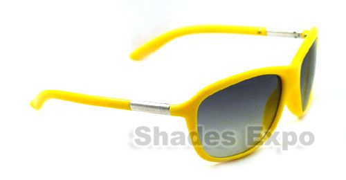 NEW PRADA SUNGLASSES SPR 08M YELLOW SPR08M GKD 3M1 AUTH 679420343914 