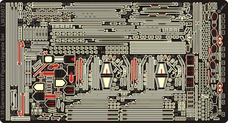   Model Works 135 German WWII Figure Upgrade Set LW35073  