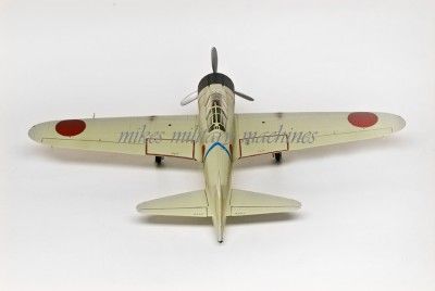   FORCE 1/18 ULTIMATE A6M2 WHITE JAPANESE ZERO SAKAI SOLDIER MODEL MINT