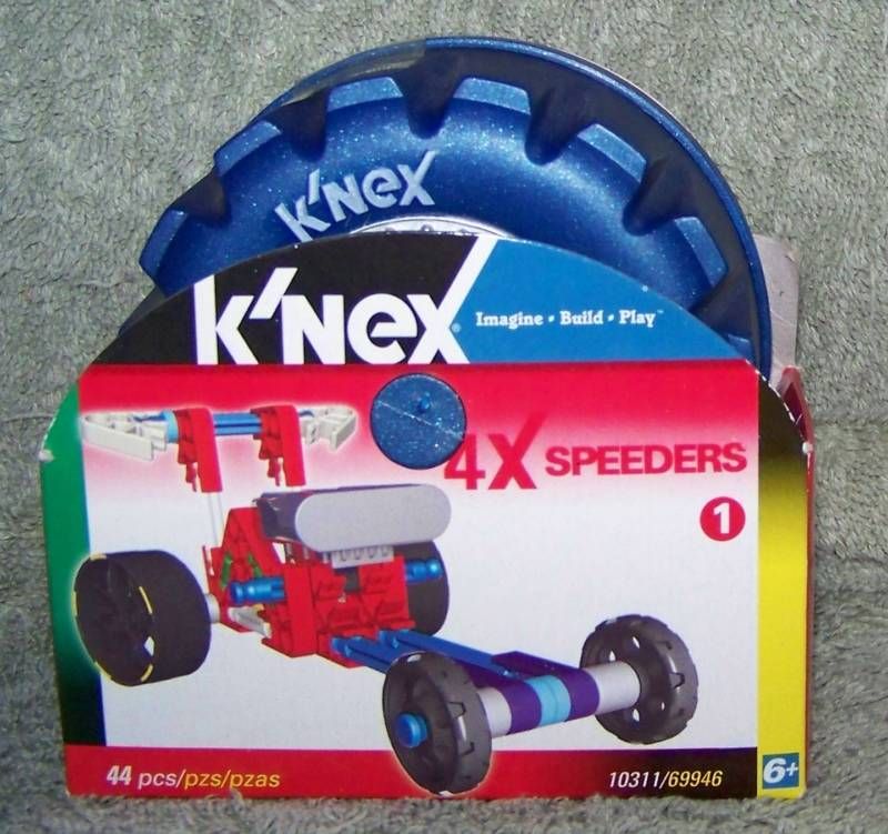 NEW KNEX 4X SPEEDERS SET 1 #10311 AGES 6+  