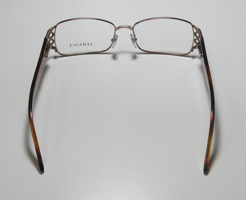 NEW VERSACE 1160 53 16 130 GOLD/TORTOISE EYEGLASS/GLASSES/FRAME BRAND 