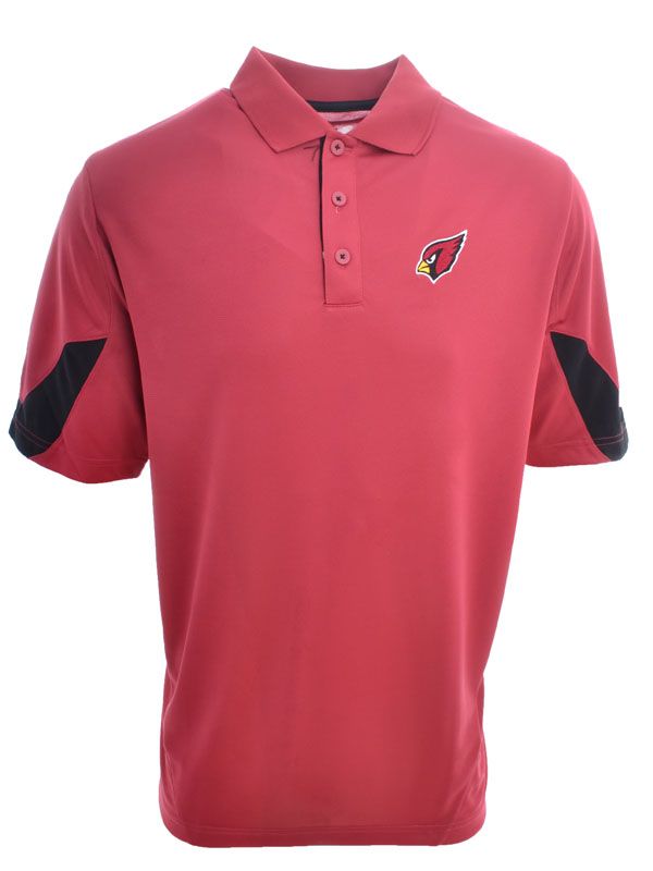 Arizona Cardinals Reebok Official NFL Polo Shirt   Sideline Jersey 