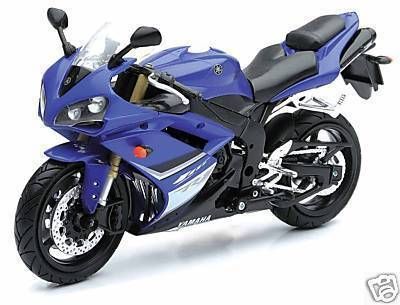 Yamaha Yzf R1 2008 112 Newray Diecast Motorcycle Model  