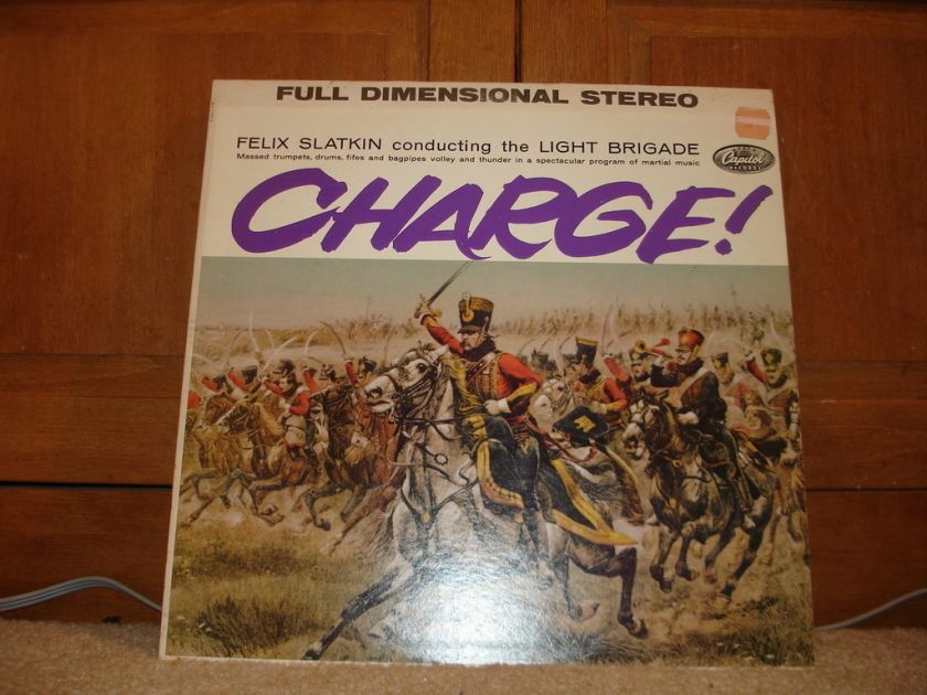 Capitol ST 1270 Felix Slatkin   Charge 196X 12 33.3  