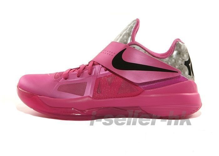 NIKE KD IV AUNT PEARL KAY YOW PINKFIRE BLACK SILVER 473679 601 US 8 11 