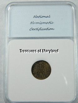 JAMESTOWN ERA 1625 1649 CHARLES I RICHMOND FARTHING  