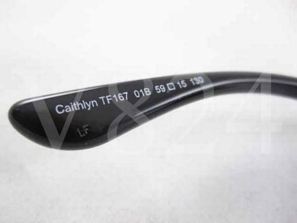 TOM FORD TF 167 CAITHLYN Sunglasses Black TF167 01B  