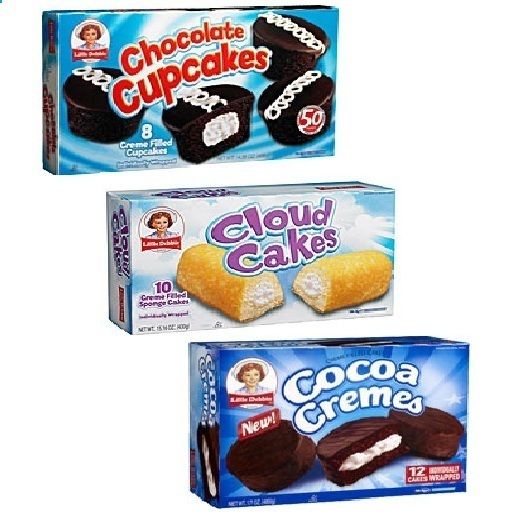 LITTLE DEBBIE CREME FILLED SNACK CAKES ~ ONE BOX   8 FLAVOR CHOICES 