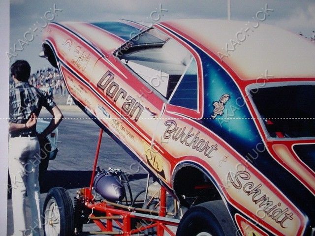   Camaro RACING PHOTO NHRA FUNNY CAR Mike Burkhart OCIR DRAG MEET  