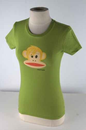 Paul Frank Green Hip Blond Julius Tee Shirt 1976  