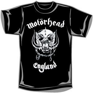 MOTORHEAD T SHIRT Classic England Warpig Logo  