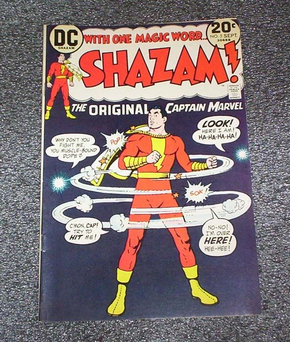 1973 .20 cent Comic SHAZAM # 5 DC Comics  
