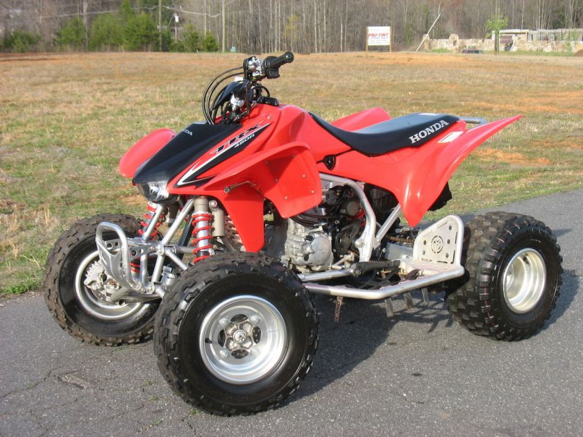 2008 HONDA TRX450ER, Red, Mint with many extras  