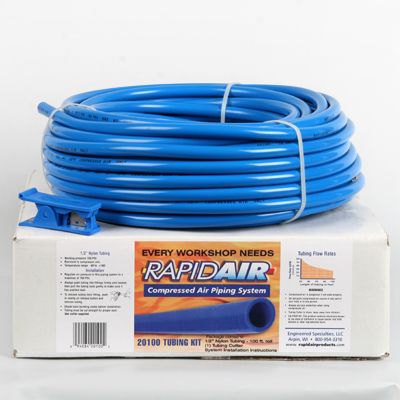 RapidAir # 20100 COMPRESSED AIR TUBING 100 FOOT ROLL  