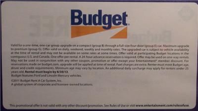 BUDGET car rental coupon rent a car BUDGET coupon Single & up to 20% 