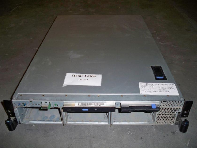 IBM eServer xSeries 345 Xeon 2.2GHz 1GB RAM 8670 21X  