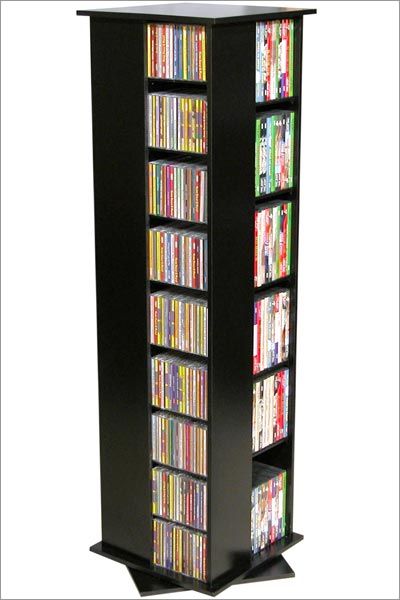 Cherry 612 CD/DVD Media Storage Tower/Rack/Stand/Shelf  