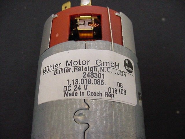 Buhler Motor 24 Volt DC 3000 RPM 1.13.018.086 NEW  