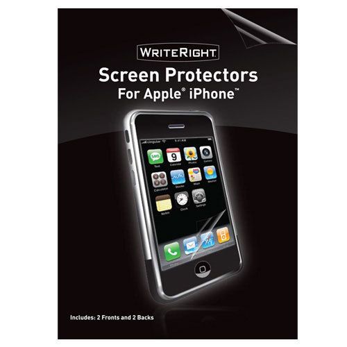 WriteRight iPhone 3G/3GS Screen Protectors   9066501  