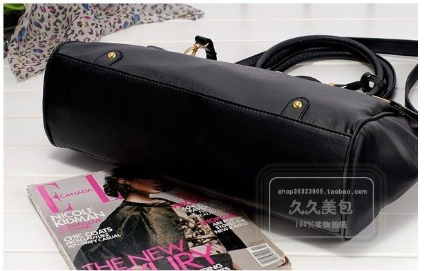 Korean style Lady Hobo PU leather handbag shoulder bag  