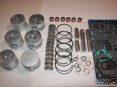 POWERHEAD OVERHAUL KIT YAMAHA 90 DEGREE V6 EFI 93 & UP  