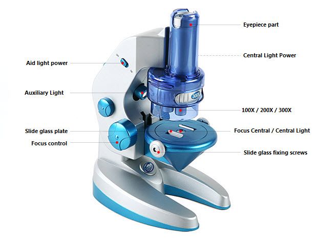 Kenko STV 600M Microscope 100   300 Zoom for Kid Study  