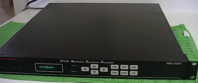 SENCORE ATLAS MRD 3187a / MRD 3187 Modular Receiver Decoder  