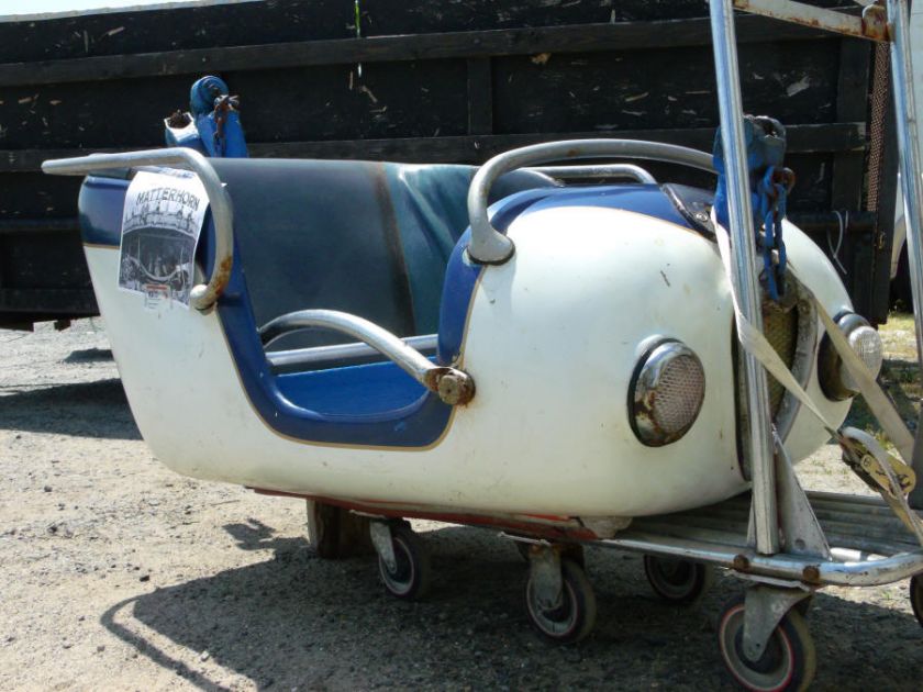 One Matterhorn Amusement Car From Trimpers Rides In Ocean City Md 