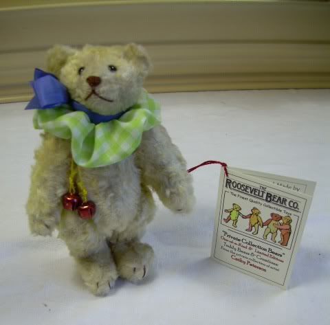 SWEET Artist Teddy ROOSEVELT BEAR Co 5 hand dyed rayon  