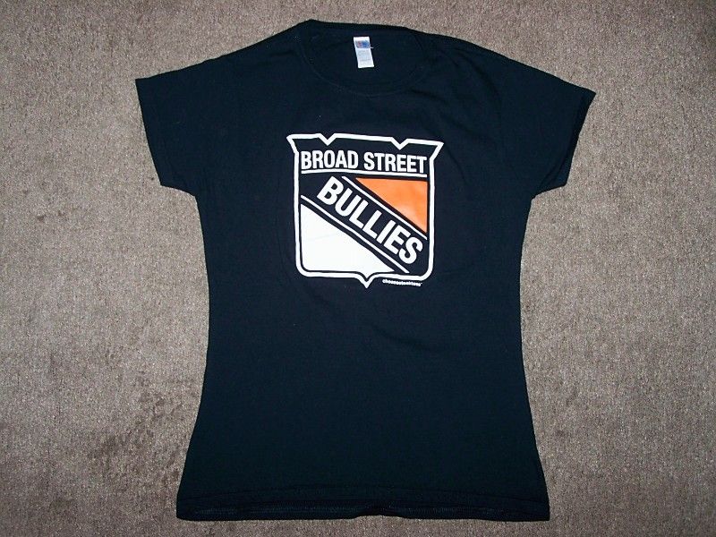 Philadelphia Flyers Womens Medium Broad Street Bullies NHL Hockey 