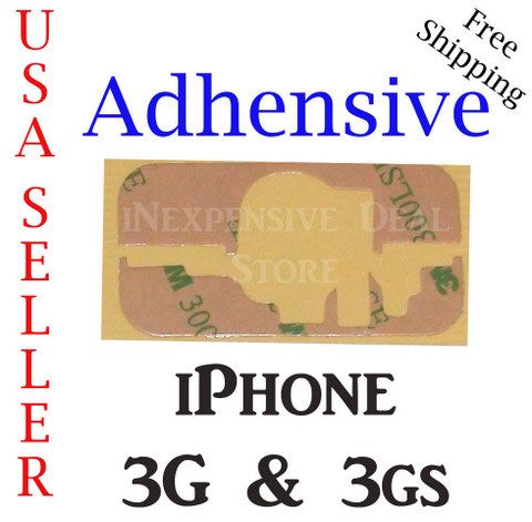 iPhone 3G Digitizer Adhesive Glue Stickers 3M USA OEM  