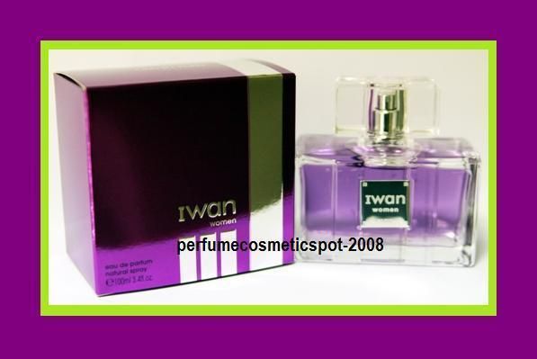 NIB IWAN WOMEN by GLENN PERRI 3.4 OZ / 100 ML EDP SPRAY  