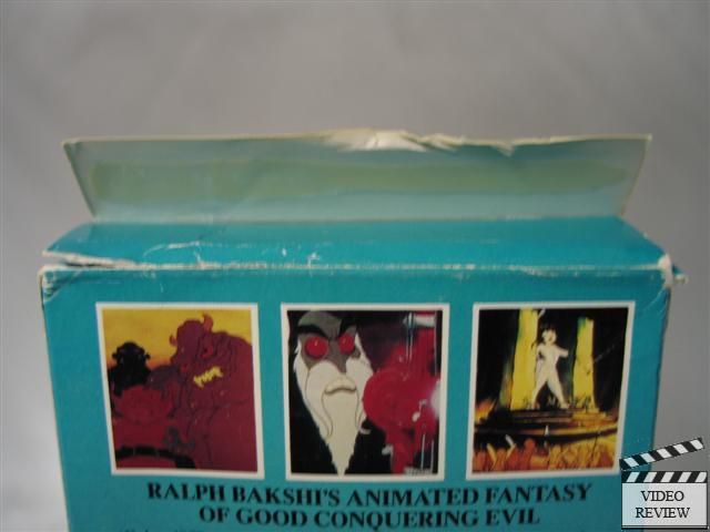 Wizards VHS Bob Holt, Mark Hammil; Ralph Bakshi  