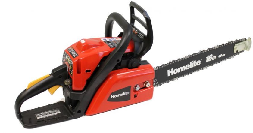 Homelite ZR10568 16 Gas 42cc 2 Hp Chain Saw Tree Chainsaw 2 Cycle 