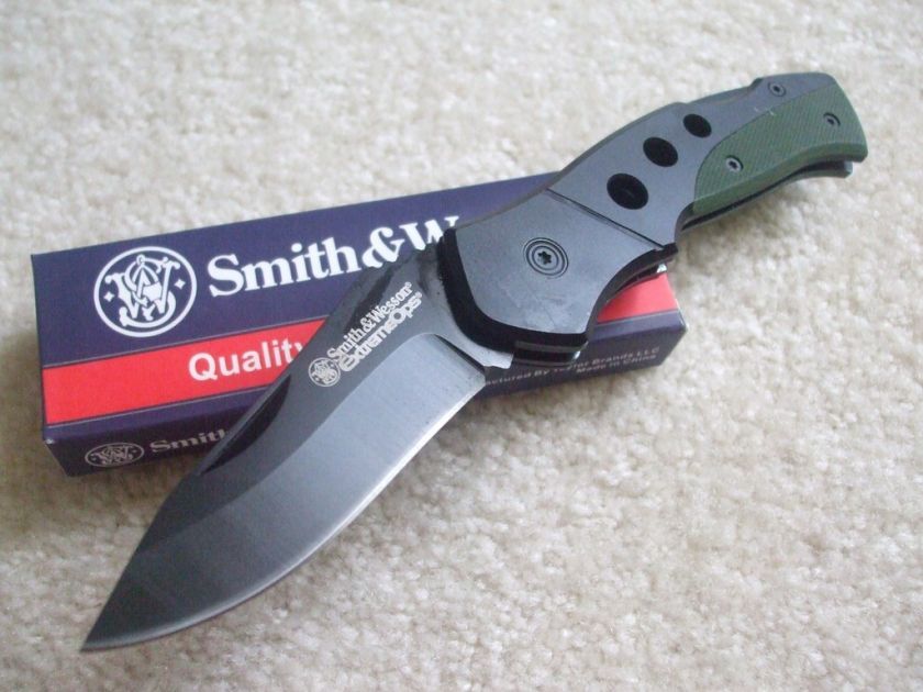 Smith & Wesson Extreme Ops European Knife SWEU2 New  