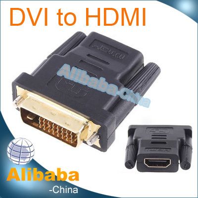 DVI Male to HDMI Female M F Converter Adapter For HDTV  