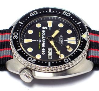 SEIKO DIVERS WATCH 6306 7001 SCUBAPRO 450 #1059  