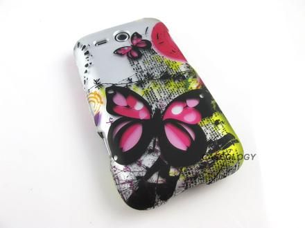 WEIRD BUTTERFLY HARD CASE FOR HTC FREESTYLE ACCESSORY  