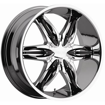 26x9 Chrome Viscera 778 Wheels 6x5.5 Rims  