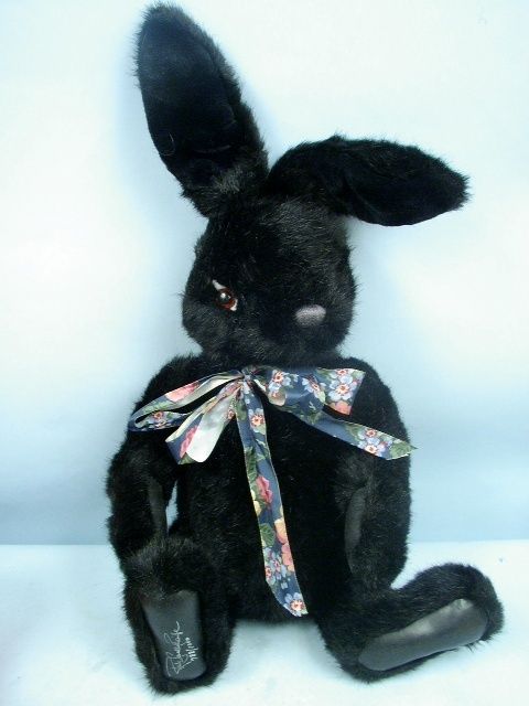 27 Black Bunny by Gund   Signature Series #778/1,000  