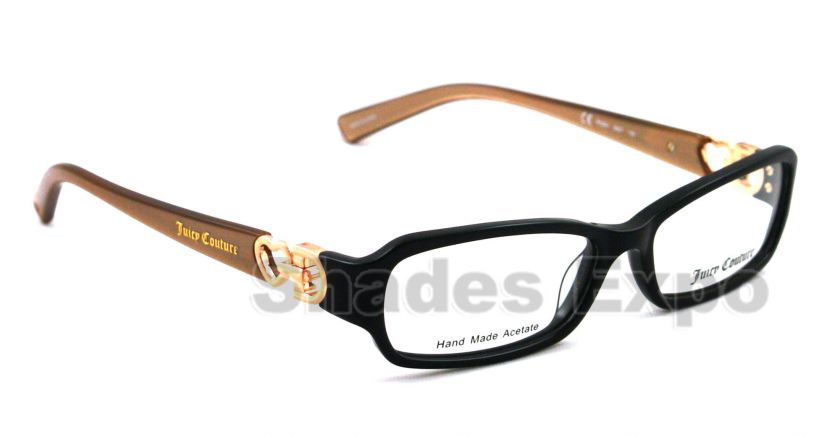 NEW Juicy couture Eyeglasses JC POSH BLACK 807 POSH  