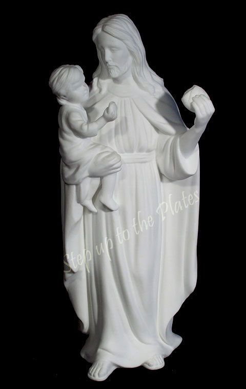 Lenox China Jesus Christ the Provider Religious Figurine Statue 1993 