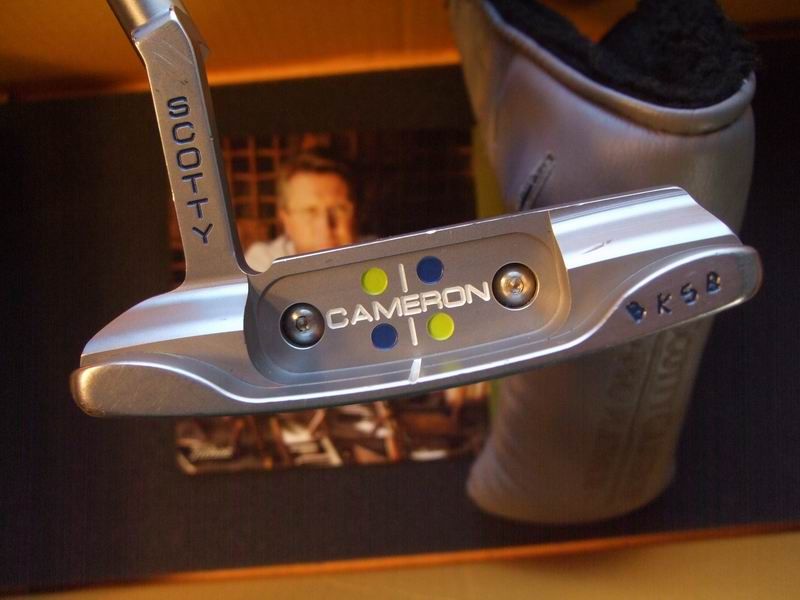 RARE Scotty Cameron SS Newport Custom Shop Putter 34 MINT LIME CUSTOM 